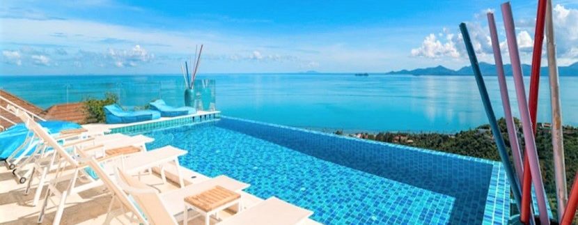 For sale sea view villa in Maenam Koh Samui 021