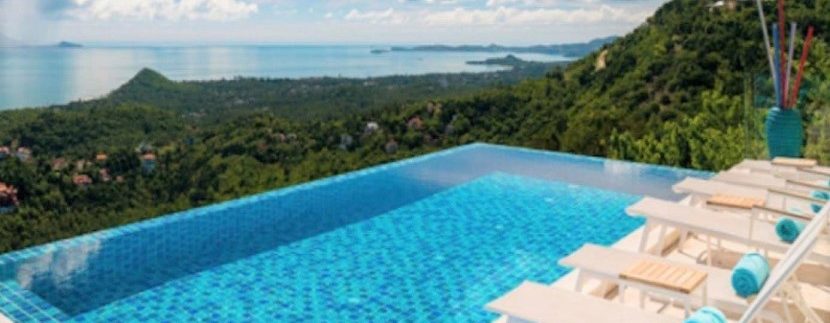 For sale sea view villa in Maenam Koh Samui 022