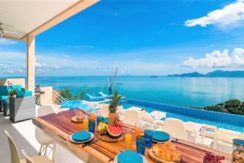 A vendre villa vue mer à Maenam Koh Samui 024