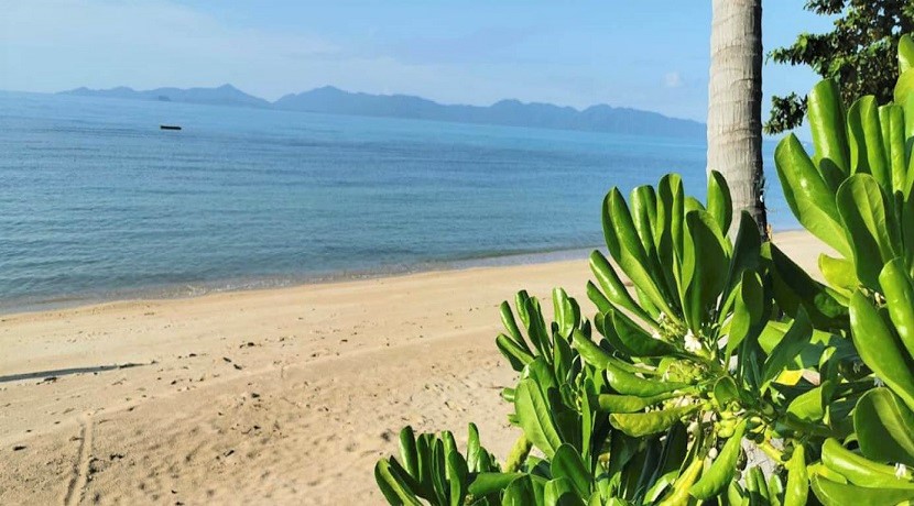 Beachfront land for sale Bang Por in Koh Samui