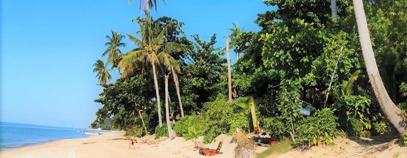 Beachfront land for sale Bang Por in Koh Samui 04