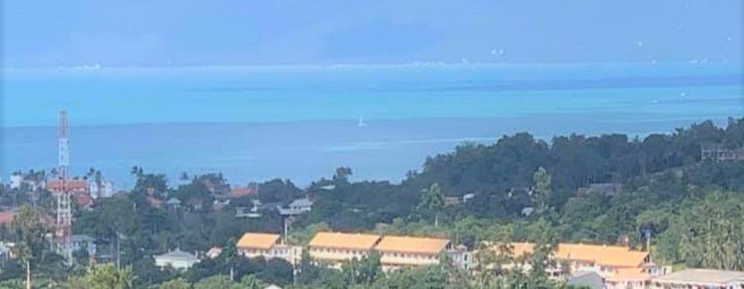 Sea view land for sale in Bophut Koh Samui 06