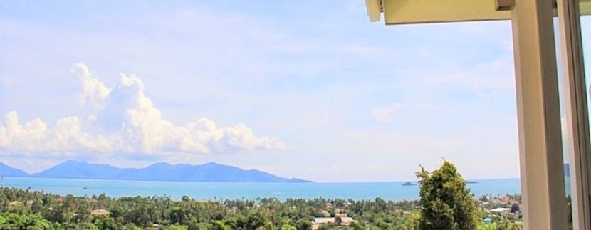 Villa 5 chambres vue mer à Bophut Koh Samui à vendre 015
