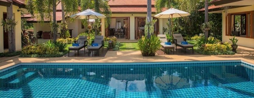 Bang Kao beachfront villa for sale in Koh Samui 02