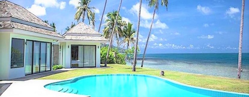 Beachfront villa for sale in Laem Sor Koh Samui 02