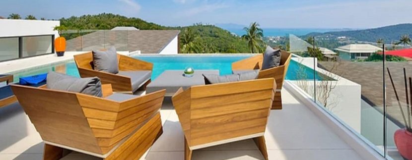 Sea view villa Bophut Koh Samui for sale 013