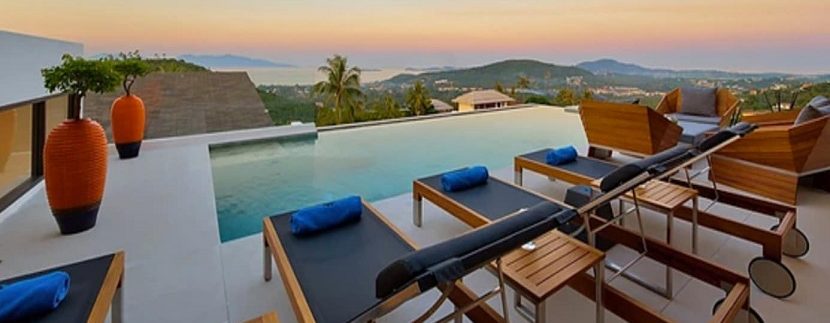 Villa vue mer Bophut Koh Samui à vendre 02