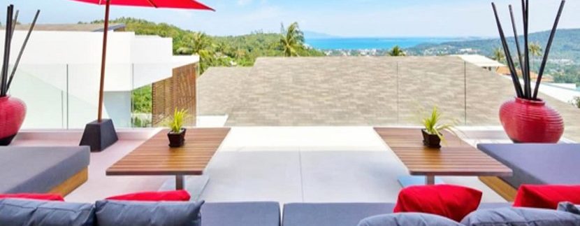 Villa vue mer Bophut Koh Samui à vendre 06B