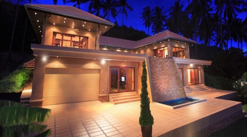 Sea view villa in Bang Por