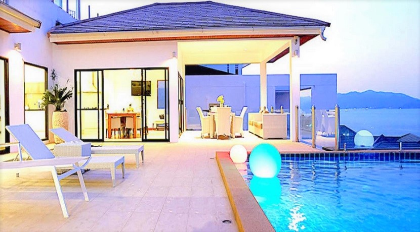 Sea view villa for sale in Choeng Mon