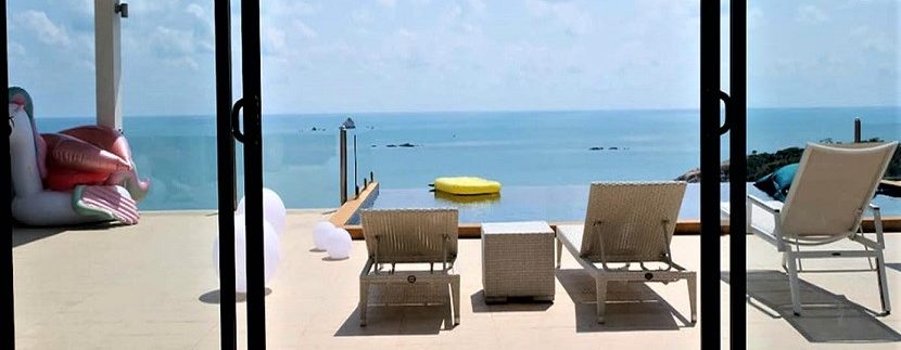 Sea view villa for sale in Choeng Mon Koh Samui 09