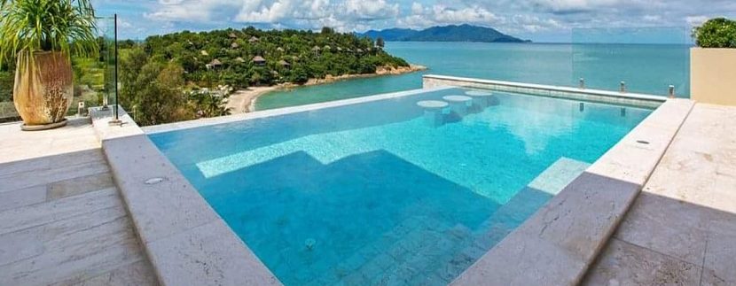 Villa vue mer à vendre à Plai Laem Koh Samui 01