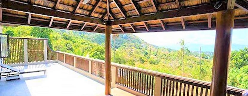 Vue mer villa à vendre à Bophut Koh Samui 011