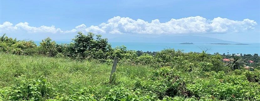 For sale land in Bangrak Koh Samui sea view 02