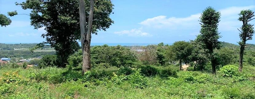 For sale land in Bangrak Koh Samui sea view 04