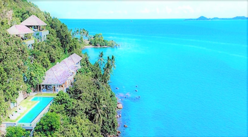 A vendre villa bord de mer Laem Sor à Koh Samui