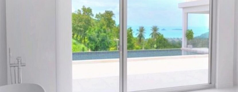 For sale new villa with sea view in Bophut Koh Samui 07