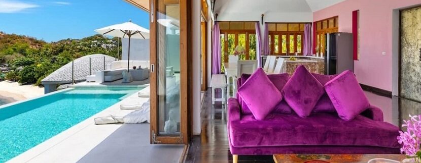 For sale sea view villa - Plai Laem - Koh Samui 07