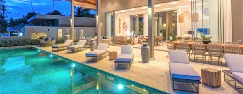 Villa 6 chambres bord de mer - piscine - Laem Sor - Koh Samui - à vendre 03