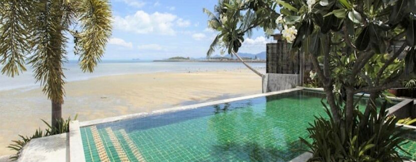 Villa bord de mer à vendre à Plai Laem Koh Samui 01