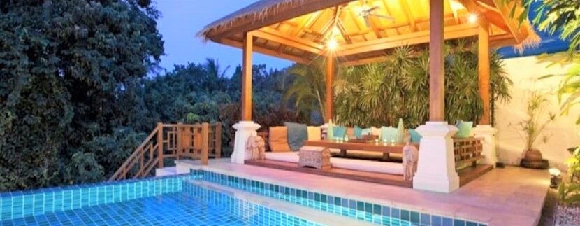 Villa vue mer à Bophut Koh Samui à vendre 027