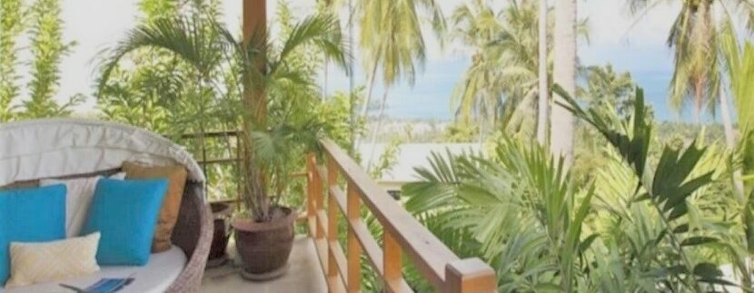 Villa vue mer à Bophut Koh Samui à vendre 04C