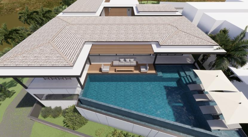 Villa vue mer à vendre à Bophut Koh Samui 0031