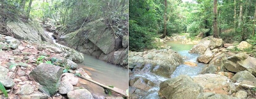 A vendre terrain avec cascade à Maenam Koh Samui 03