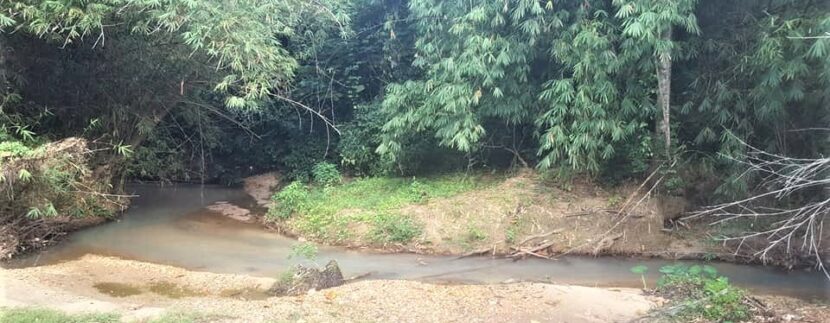 A vendre terrain avec rivière à Maenam Koh Samui 04
