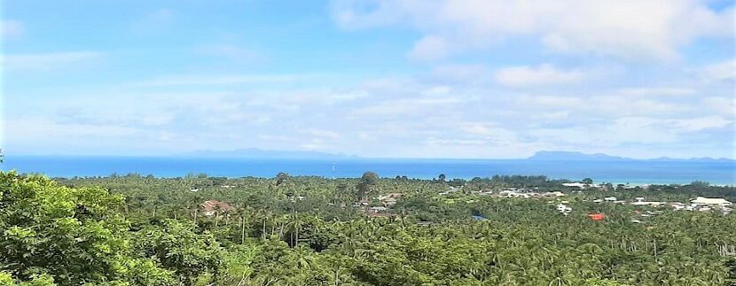 For sale sea view land Lipa Noi in Koh Samui 011