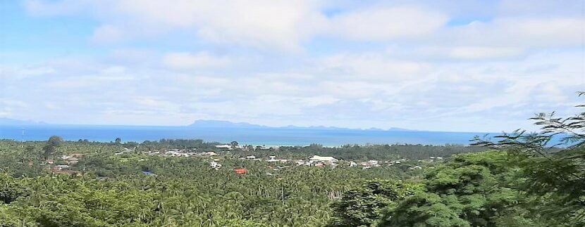 For sale sea view land Lipa Noi in Koh Samui 02