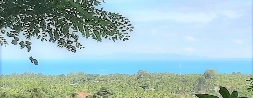 For sale sea view land Lipa Noi in Koh Samui 05