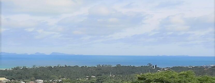 For sale sea view land Lipa Noi in Koh Samui 08