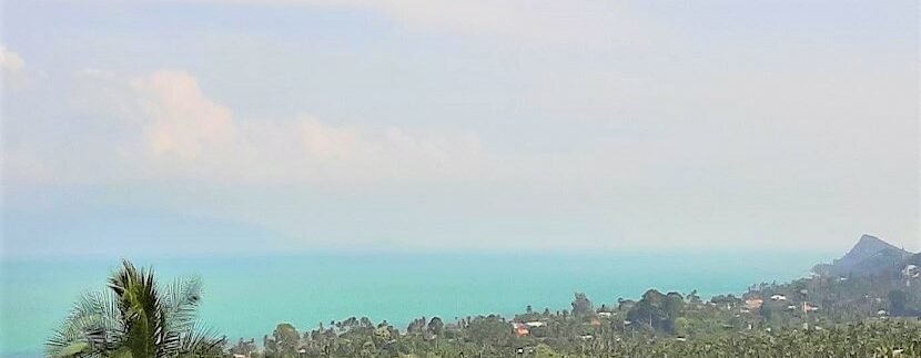 Sea view land for sale in Bang Por - Koh Samui 01