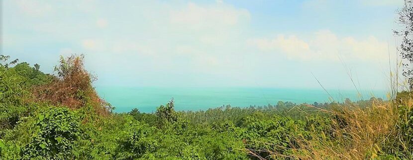 Sea view land for sale in Bang Por - Koh Samui 03