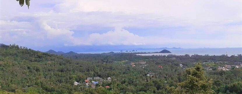 A vendre terrain vue mer Nathon à Koh Samui 01