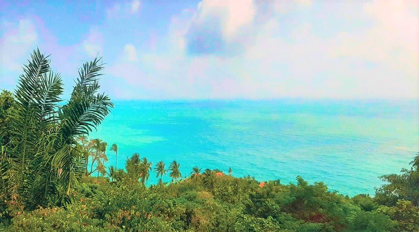 Chaweng Noi sea view land for sale in Koh Samui