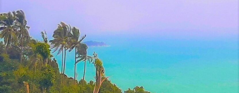 Chaweng Noi sea view land for sale in Koh Samui 06