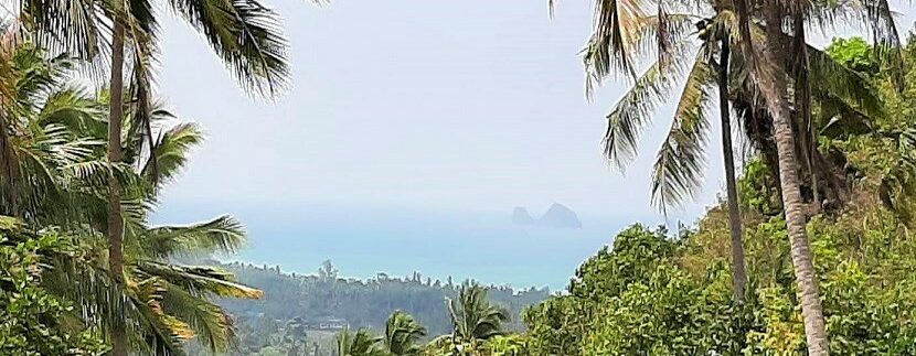 Taling Ngam sea view land for sale in Koh Samui 02