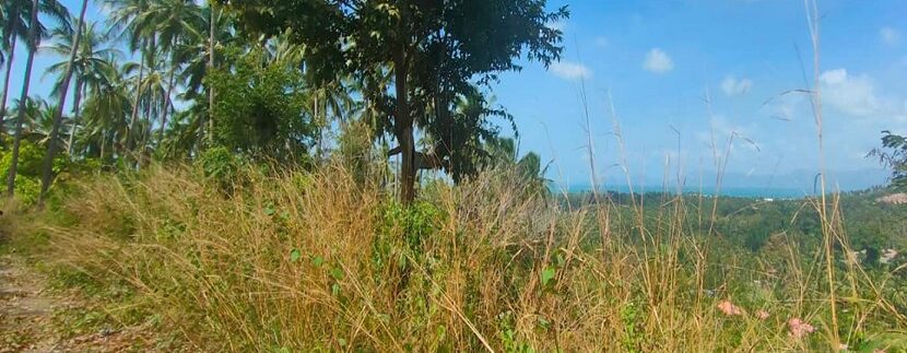 Sea view land in Maenam Koh Samui for sale 05