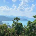 Terrain vue mer constructible à vendre à Bangrak Koh Samui