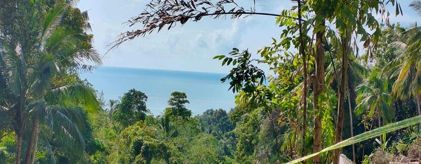 Sea view land for sale Lamai Koh Samui 010