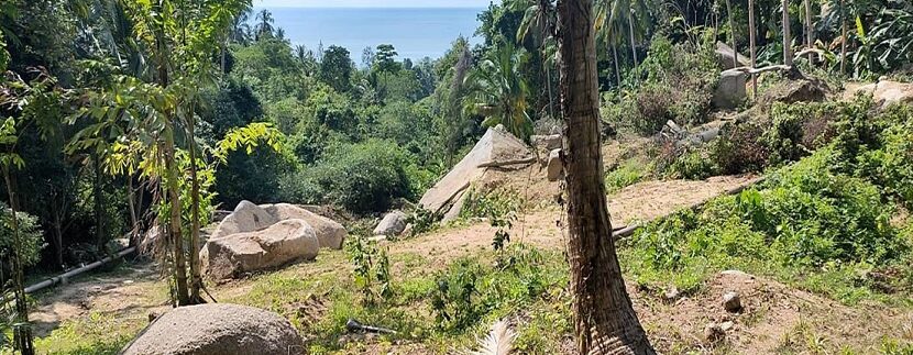 Sea view land for sale Lamai Koh Samui 02