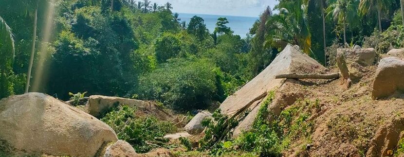 Vente terrain vue mer Lamai Koh Samui 05