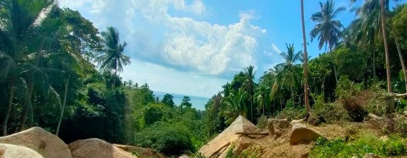 Sea view land for sale Lamai Koh Samui 08