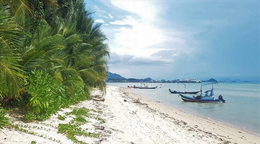 A vendre terrain bord de mer Bang Makham - Koh Samui