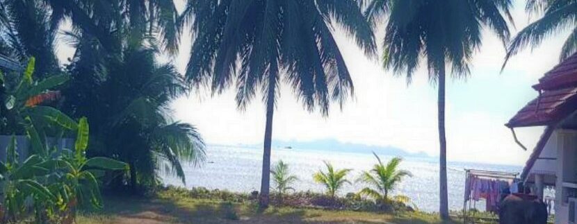 For sale seafront land Bang Makham - Koh Samui 02