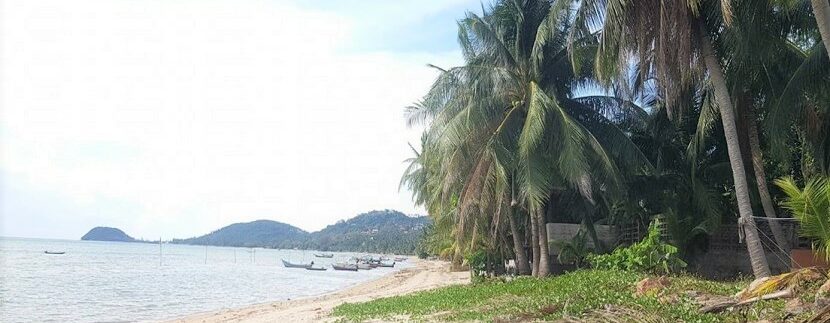 For sale seafront land Bang Makham - Koh Samui 04