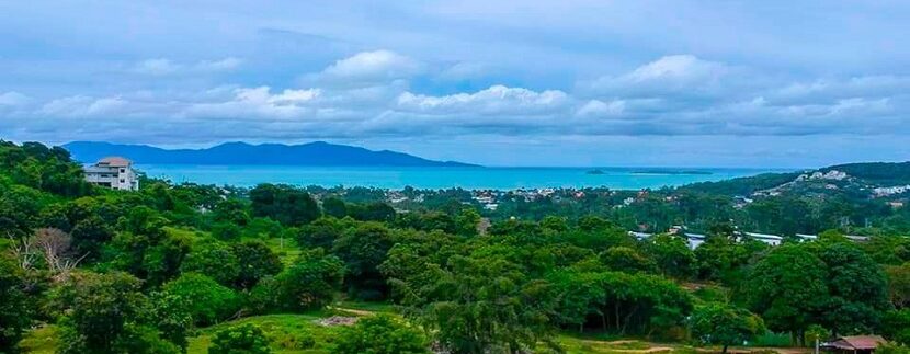 Sea view land Bophut Koh Samui for sale 02