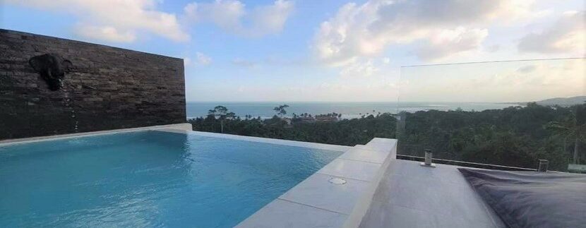 For sale modern sea view villa in Lamai Koh Samui 01